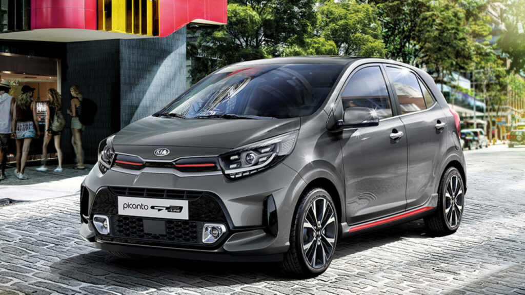 KIA Picanto 5 seater car rental in Marrakech